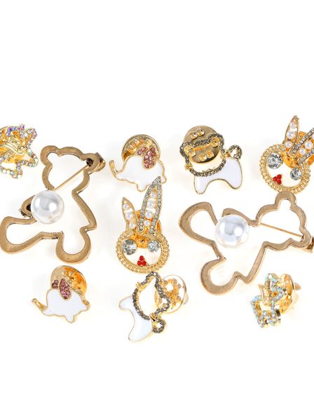 Set 10 brose martisor cu ursuleti 42819 1