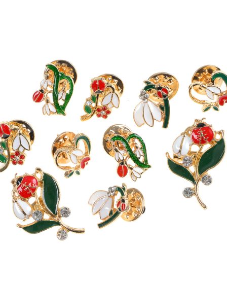 Set 10 brose martisor ghiocei