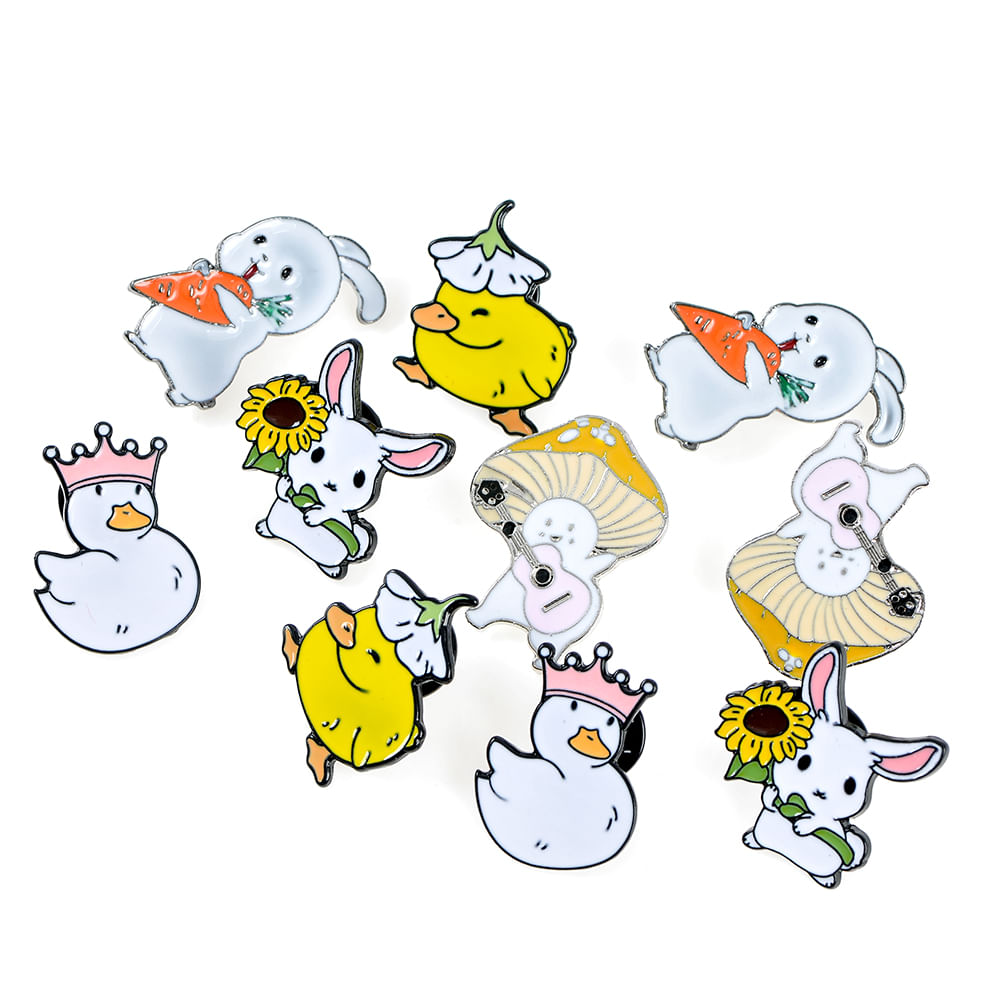 Set 10 brose martisor pentru copii