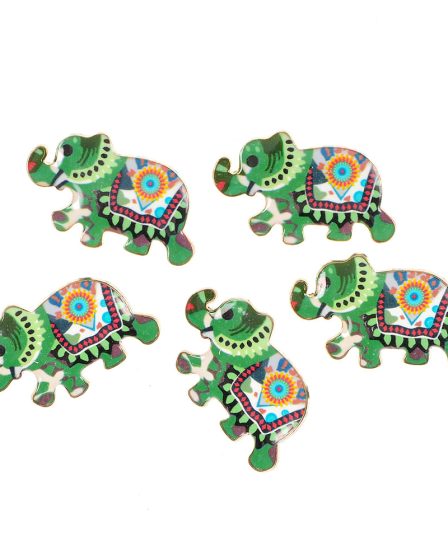 Set 5 brose martisor elefant