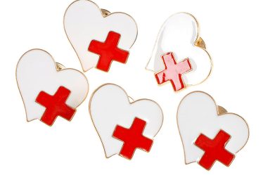 Set 5 brose martisor inima