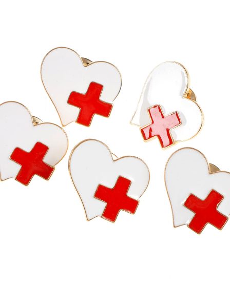 Set 5 brose martisor inima