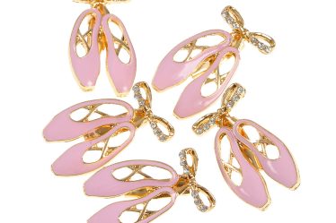 Set 5 brose martisor pantofi de balerina