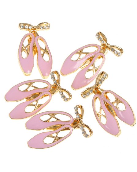 Set 5 brose martisor pantofi de balerina