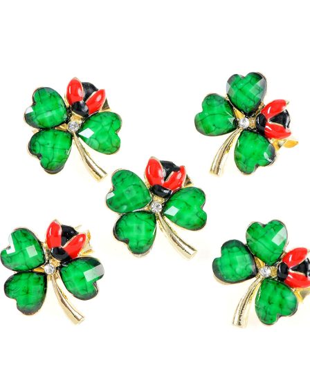 Set 5 brose martisor trifoi norocos