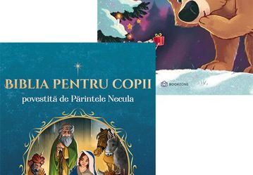 Biblia pentru copii + Cu drag un dar de Crăciun
