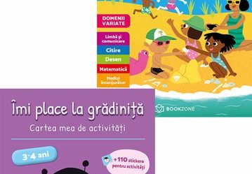 Imi place la gradinita + Invat si ma distrez (3-4 ani)