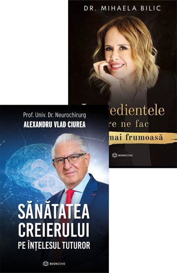 Sănătatea creierului pe înțelesul tuturor + Ingredientele care ne fac viața mai frumoasă