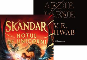 Skandar și hoțul de unicorni - Hardcover + Viata invizibila a lui Addie LaRue