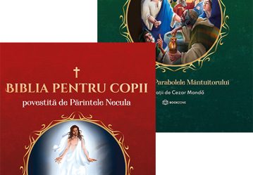 Pachet Biblia pentru copii povestită de Părintele Necula Vol II + Vol III
