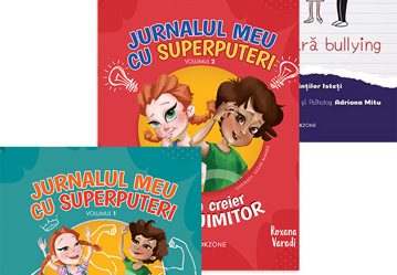 Pachet Jurnalul meu cu superputeri + Cum sa fii cool la scoala