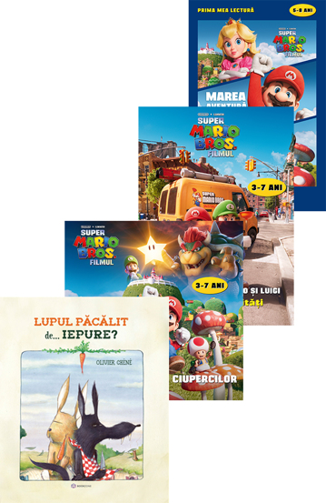 Pachet Super Mario + Lupul păcălit de iepure