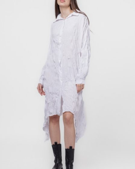 Rochie camasa creponata
