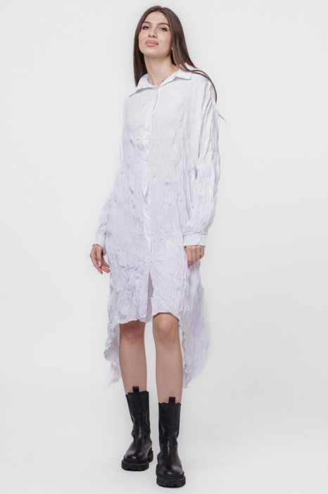 Rochie camasa creponata