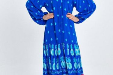 Rochie camasa cu imprimeu