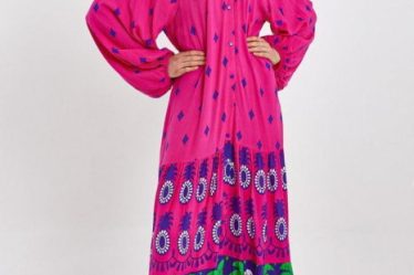 Rochie camasa cu imprimeu