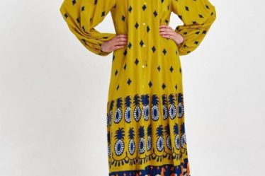 Rochie camasa cu imprimeu