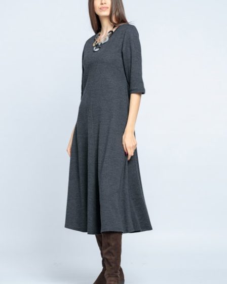 Rochie cambrata din lana