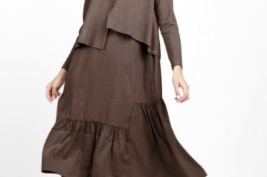 Rochie catifelata suprapusa