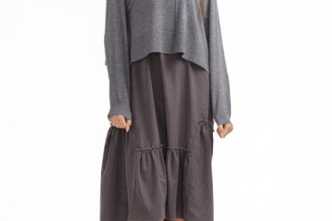 Rochie catifelata suprapusa