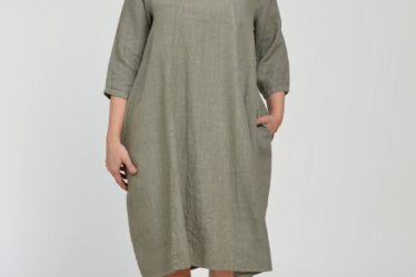 Rochie lalea din in