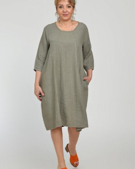 Rochie lalea din in