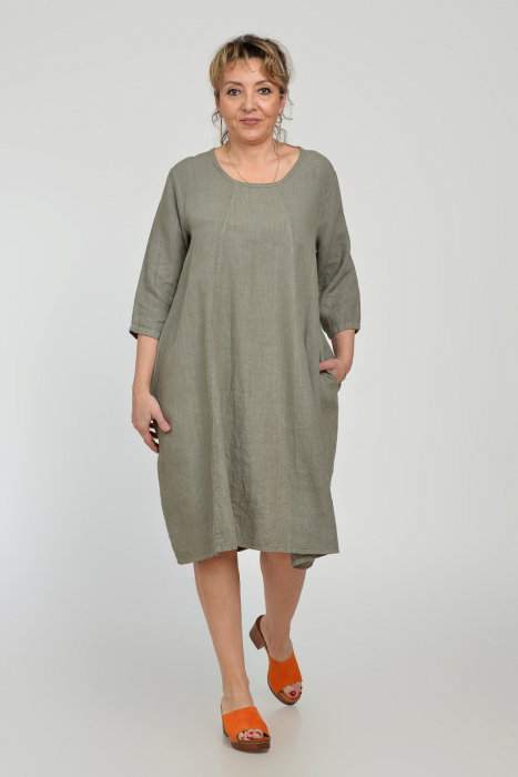 Rochie lalea din in