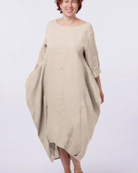 Rochie lalea in colturi