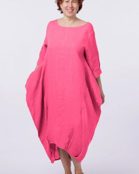 Rochie lalea in colturi