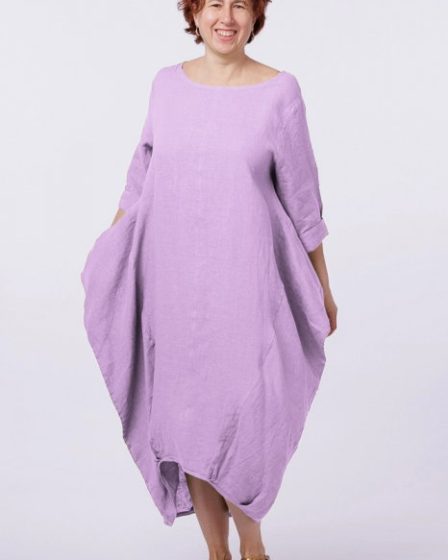 Rochie lalea in colturi