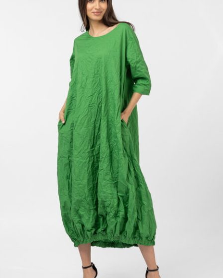 Rochie lunga gogosar din vascoza sifonata
