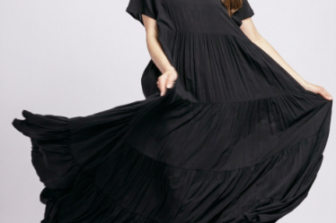 Rochie lunga neagra