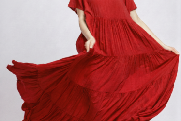 Rochie lunga rosie