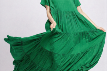 Rochie lunga verde
