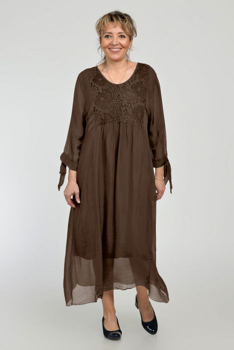 Rochie maro lunga