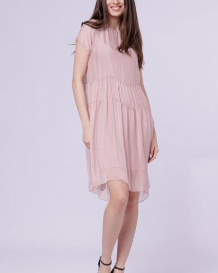 Rochie midi cu volan
