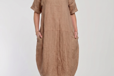 Rochie midi din in