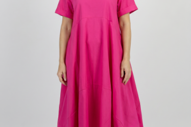 Rochie midi lejera oversize din bumbac