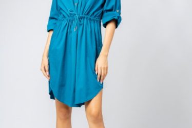 Rochie midi tip camasa