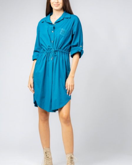 Rochie midi tip camasa