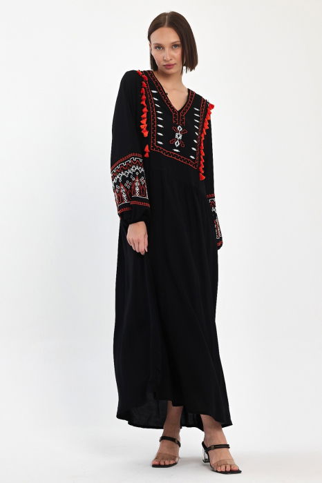 Rochie neagra lunga