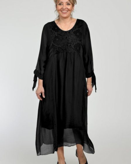 Rochie neagra lunga