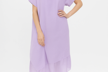 Rochie oversize usor asimetrica A-line
