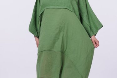 Rochie oversize verde olive