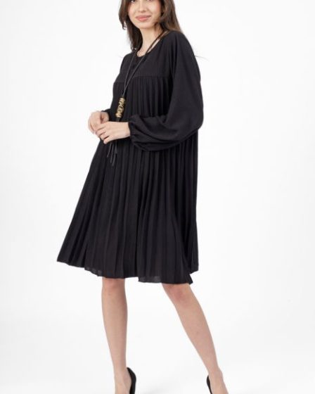 Rochie plisata midi