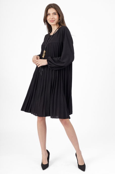 Rochie plisata midi