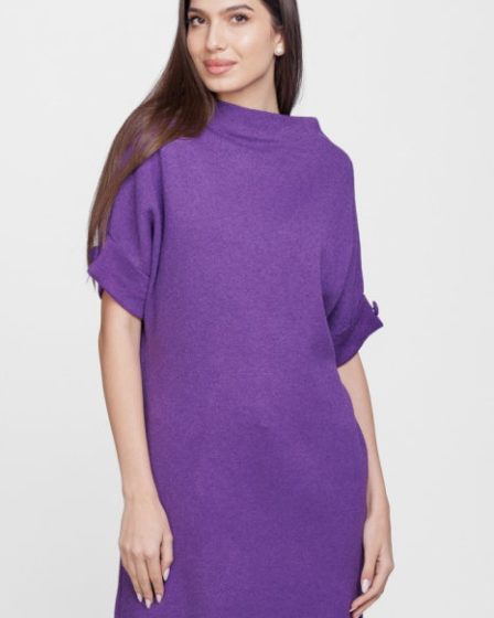 Rochie scurta tricotata
