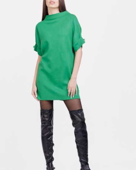 Rochie scurta tricotata
