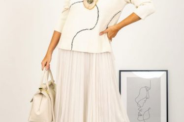 Rochie suprapusa din tulle plisat