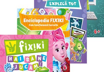 Pachet Fixiki. Tehnologia pe intelesul celor mici